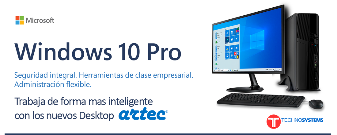 ARTEC con Windows 10 Pro
